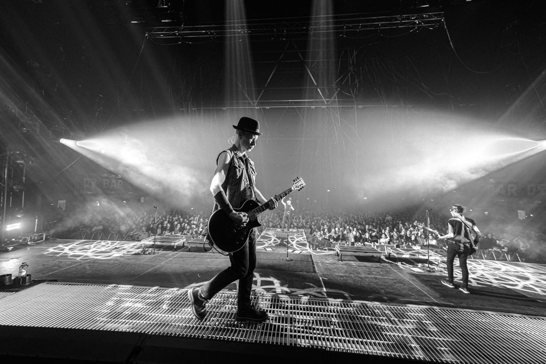 Sum 41 live in Den Bosch, The Netherlands