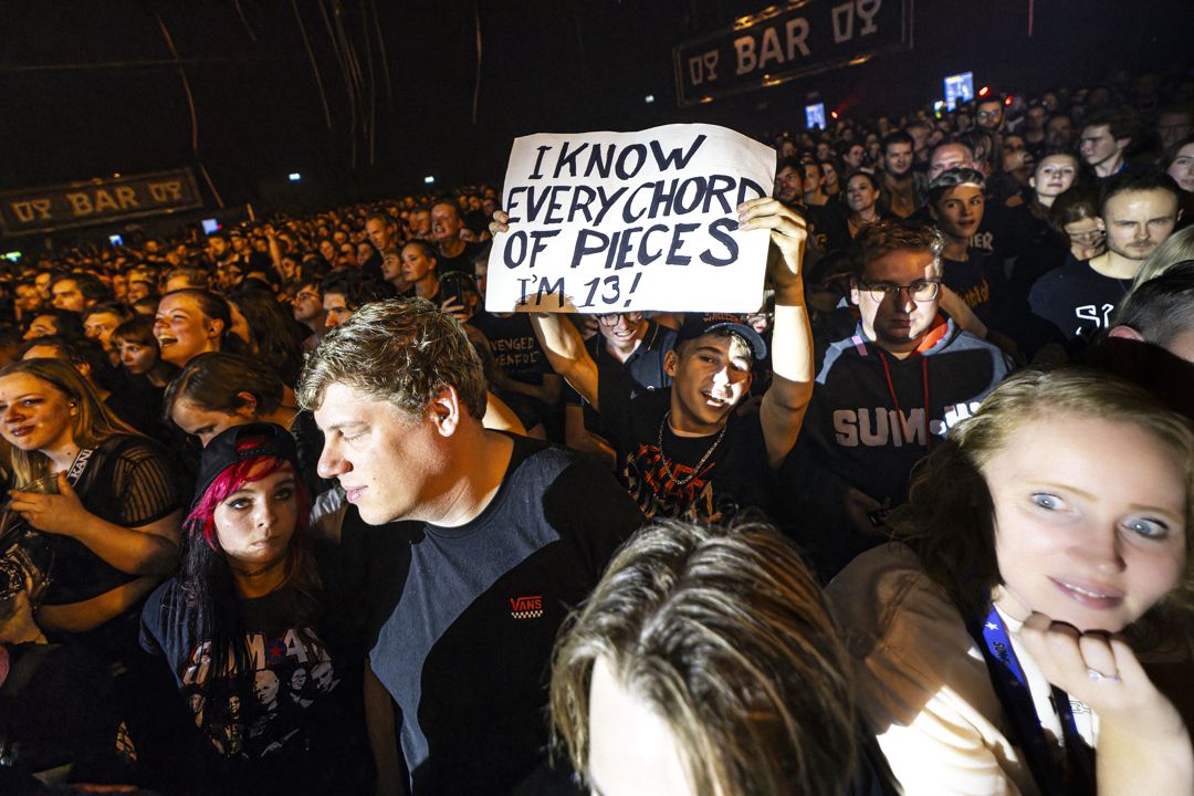 Sum 41 live in Den Bosch, The Netherlands