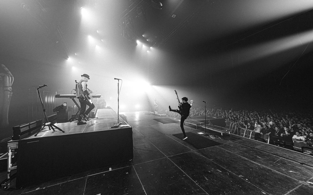 Sum 41 live in Den Bosch, The Netherlands