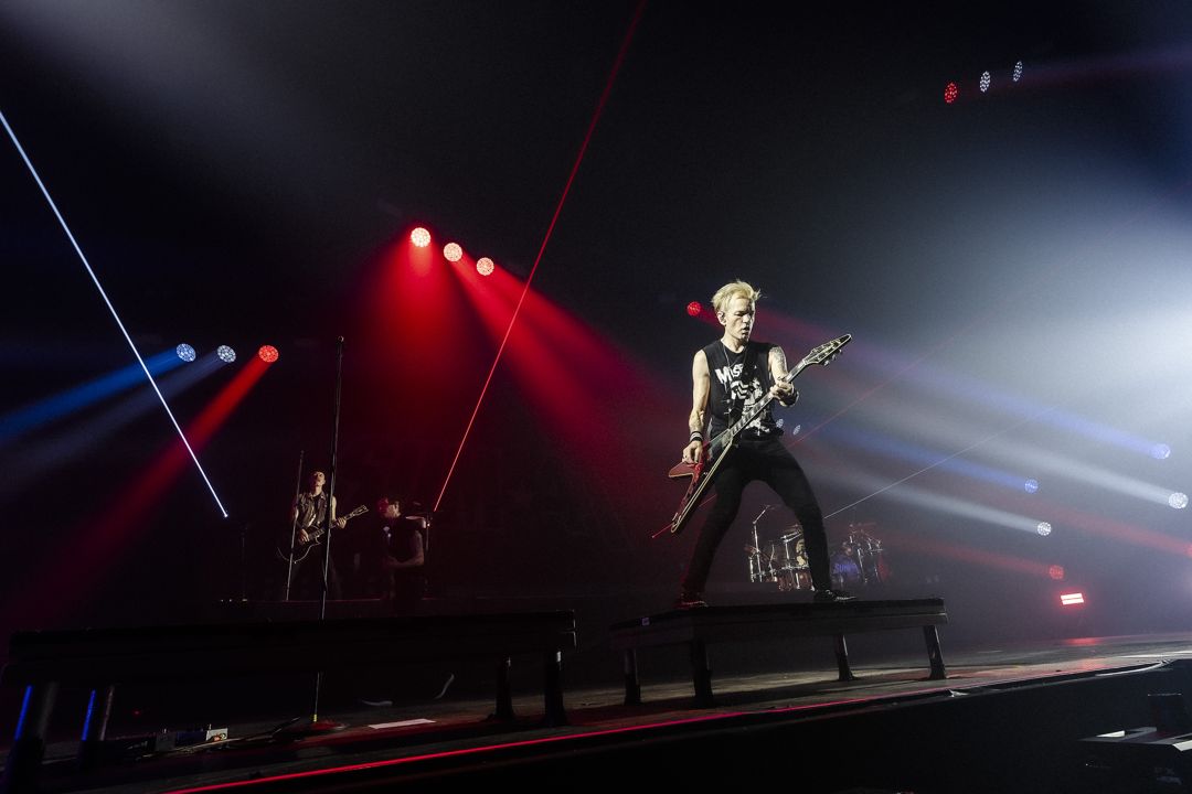 Sum 41 live in Den Bosch, The Netherlands