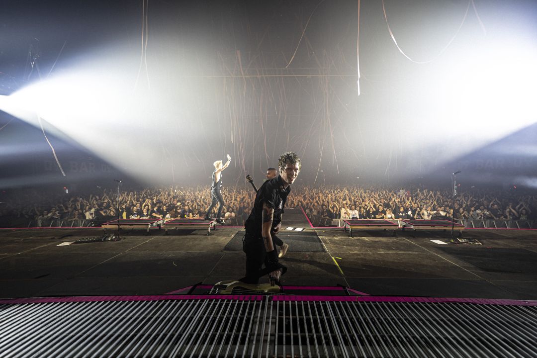 Sum 41 live in Den Bosch, The Netherlands