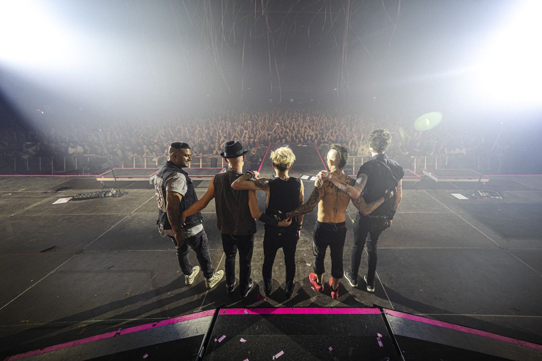 Sum 41 live in Den Bosch, The Netherlands