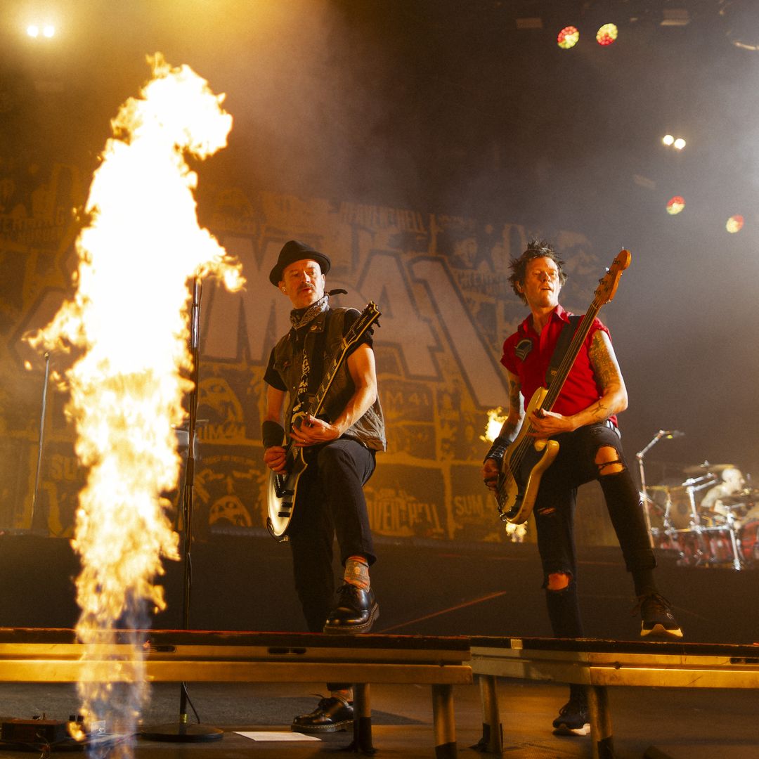 Sum 41 live in Dortmund, Germany