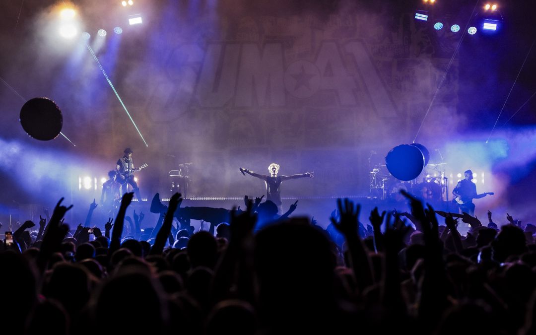 Sum 41 live in Dortmund, Germany