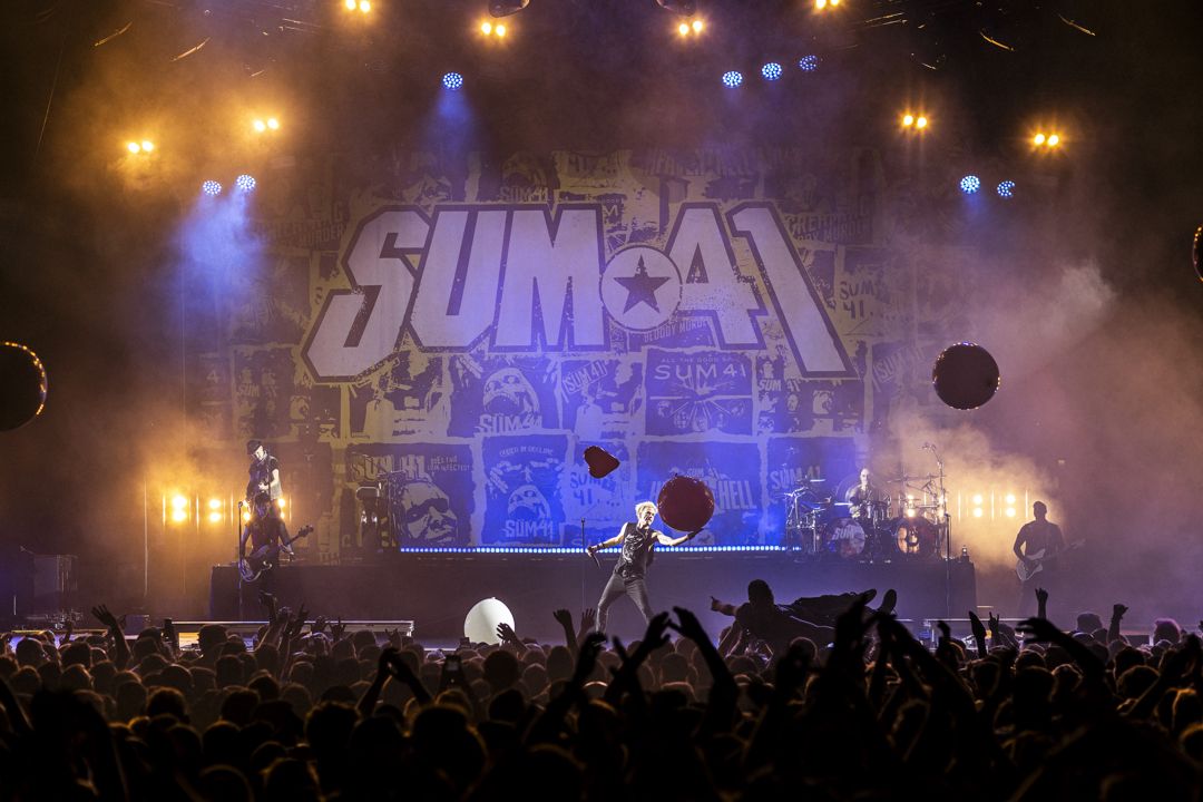 Sum 41 live in Dortmund, Germany