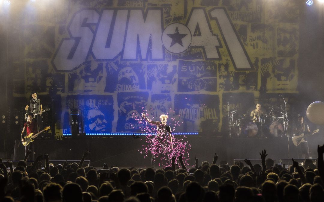 Sum 41 live in Dortmund, Germany