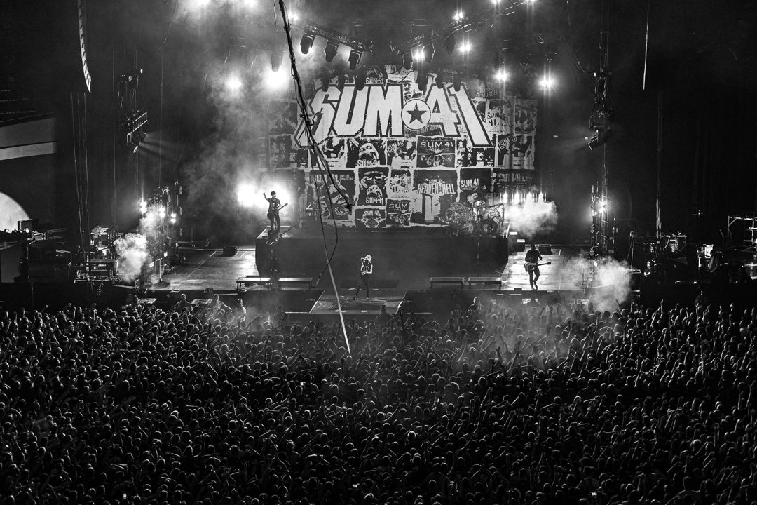 Sum 41 live in Dortmund, Germany