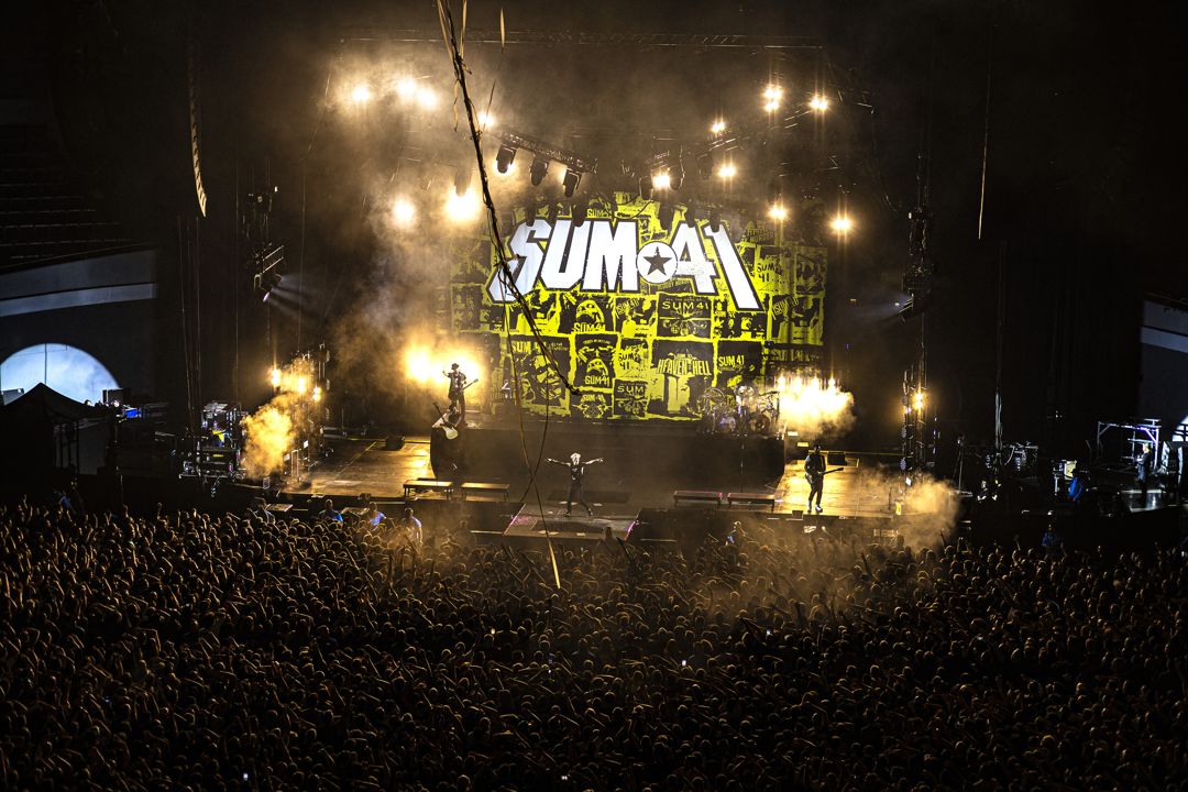 Sum 41 live in Dortmund, Germany