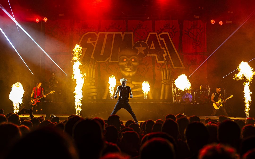 Sum 41 live in Dortmund, Germany