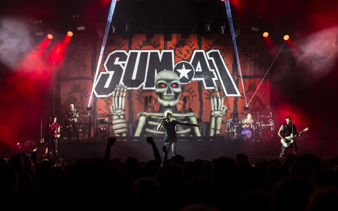 Sum 41 live in Dortmund, Germany