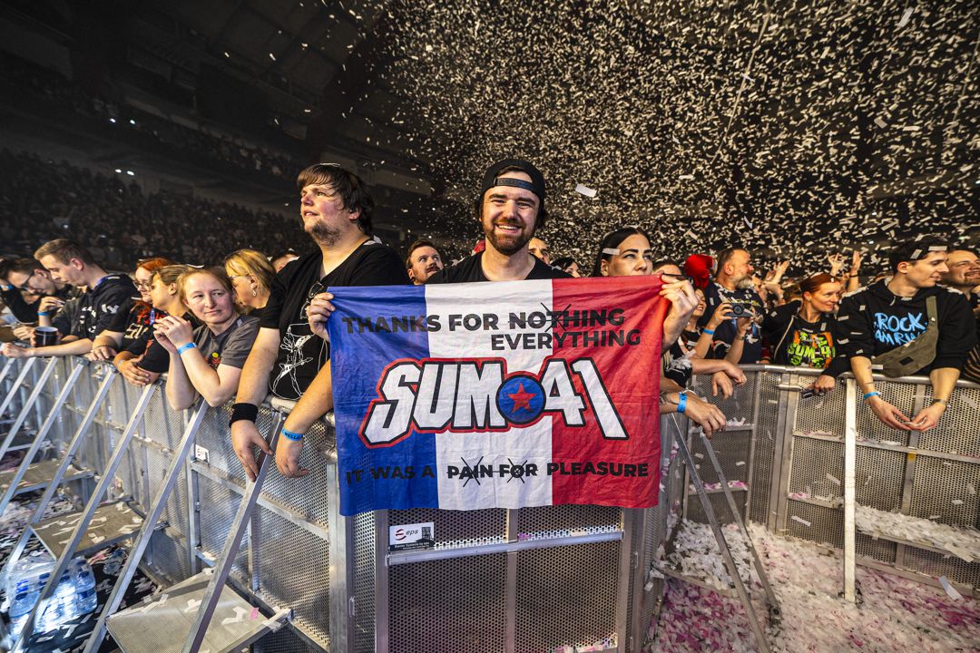 Sum 41 live in Dortmund, Germany