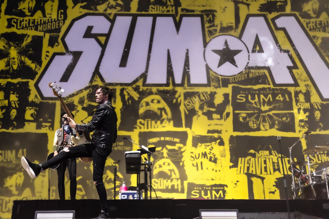 Sum 41 live in Neuhausen Ob Eck, Germany