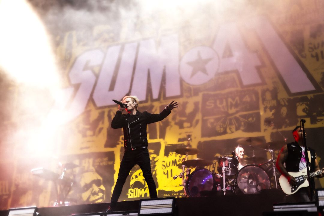 Sum 41 live in Neuhausen Ob Eck, Germany