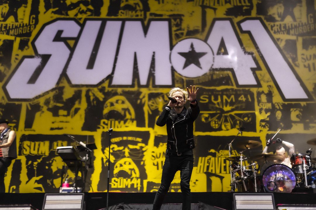 Sum 41 live in Neuhausen Ob Eck, Germany