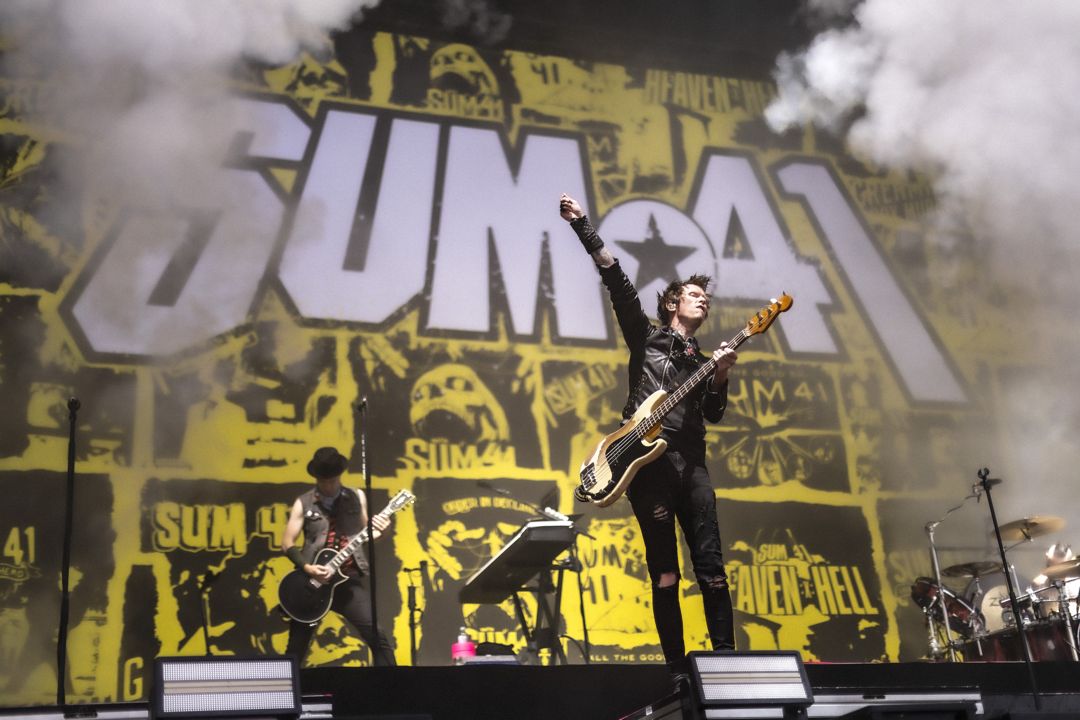 Sum 41 live in Neuhausen Ob Eck, Germany