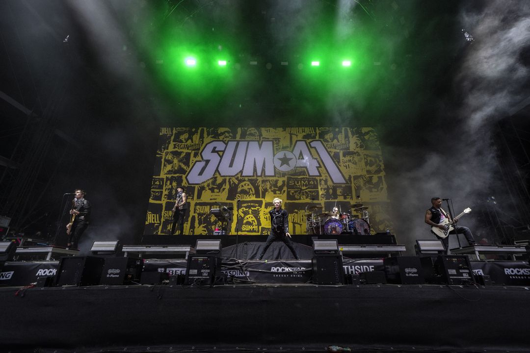 Sum 41 live in Neuhausen Ob Eck, Germany