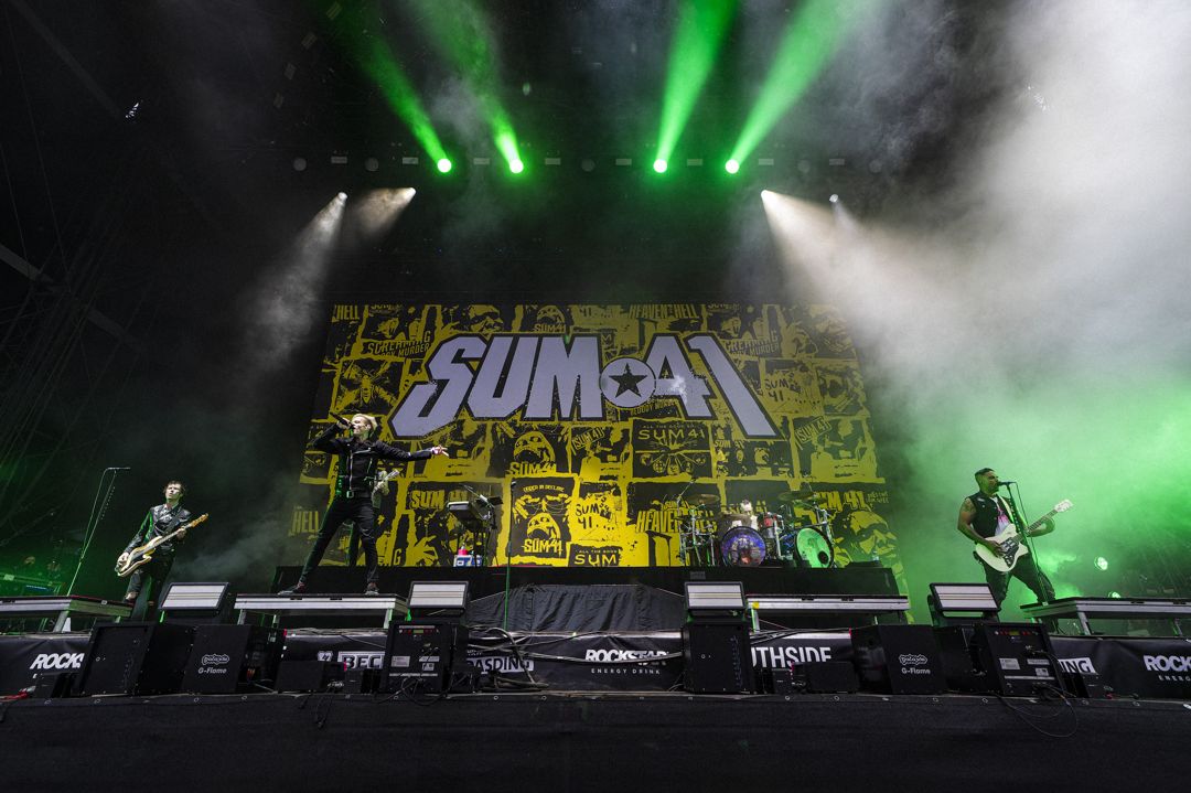 Sum 41 live in Neuhausen Ob Eck, Germany