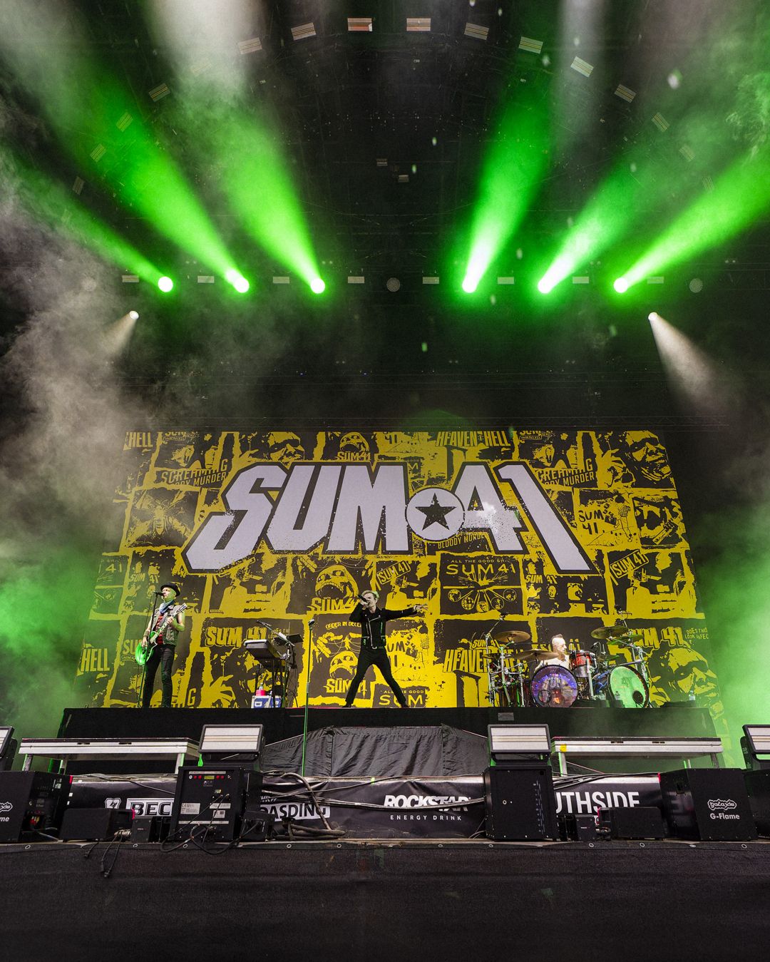 Sum 41 live in Neuhausen Ob Eck, Germany