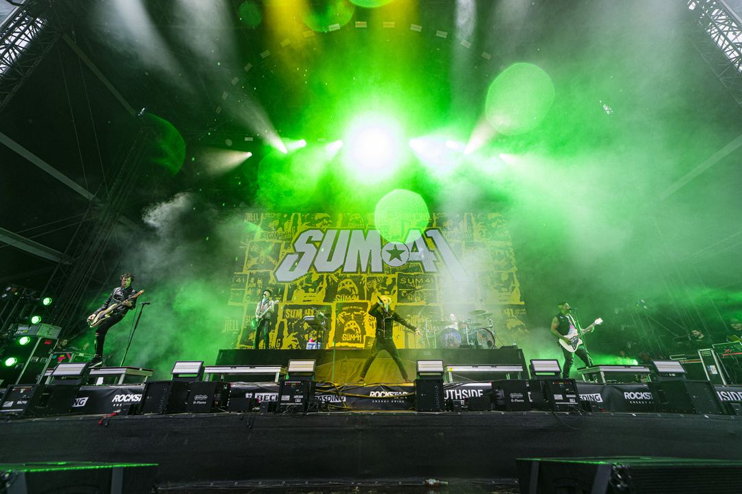 Sum 41 live in Neuhausen Ob Eck, Germany