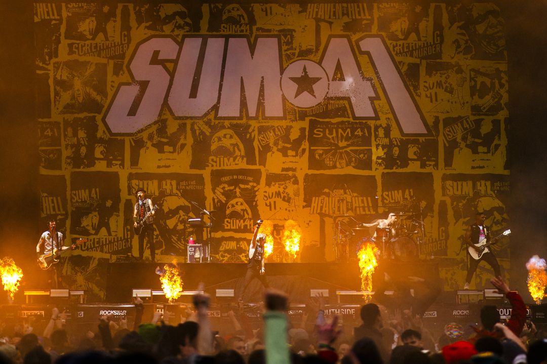 Sum 41 live in Neuhausen Ob Eck, Germany