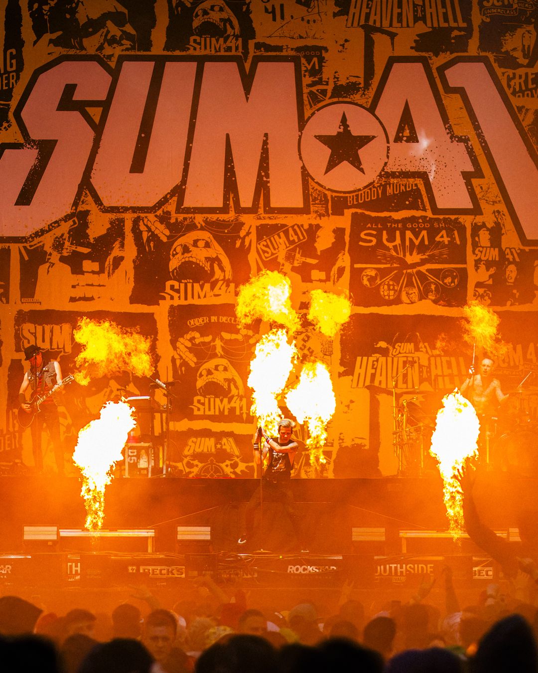 Sum 41 live in Neuhausen Ob Eck, Germany