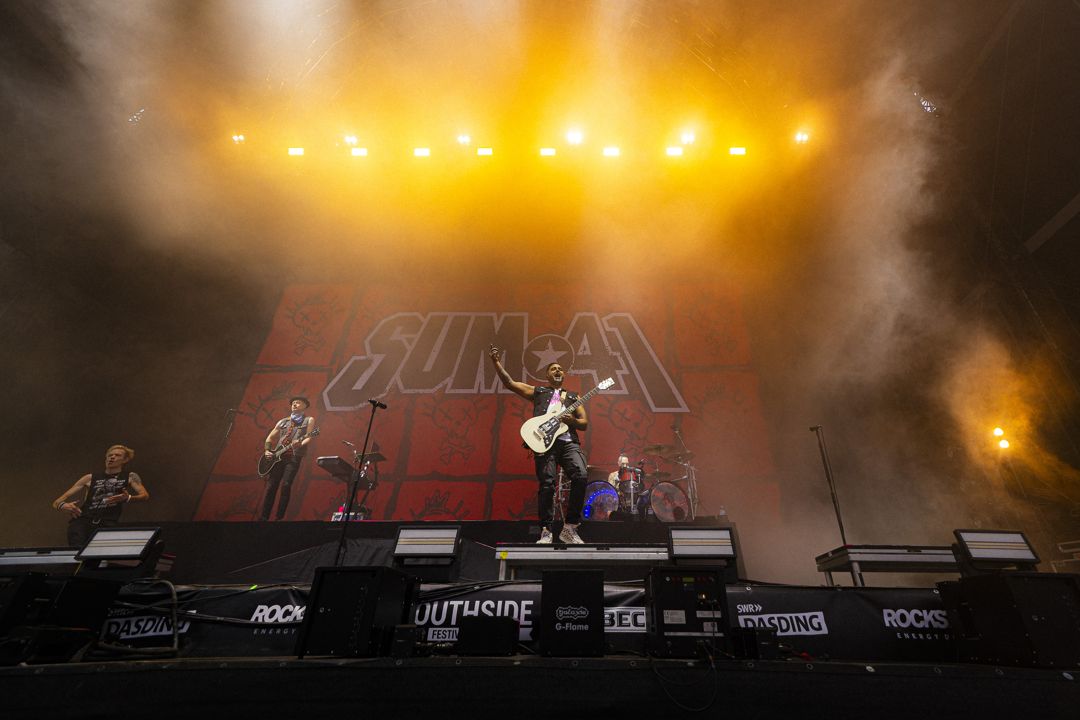 Sum 41 live in Neuhausen Ob Eck, Germany