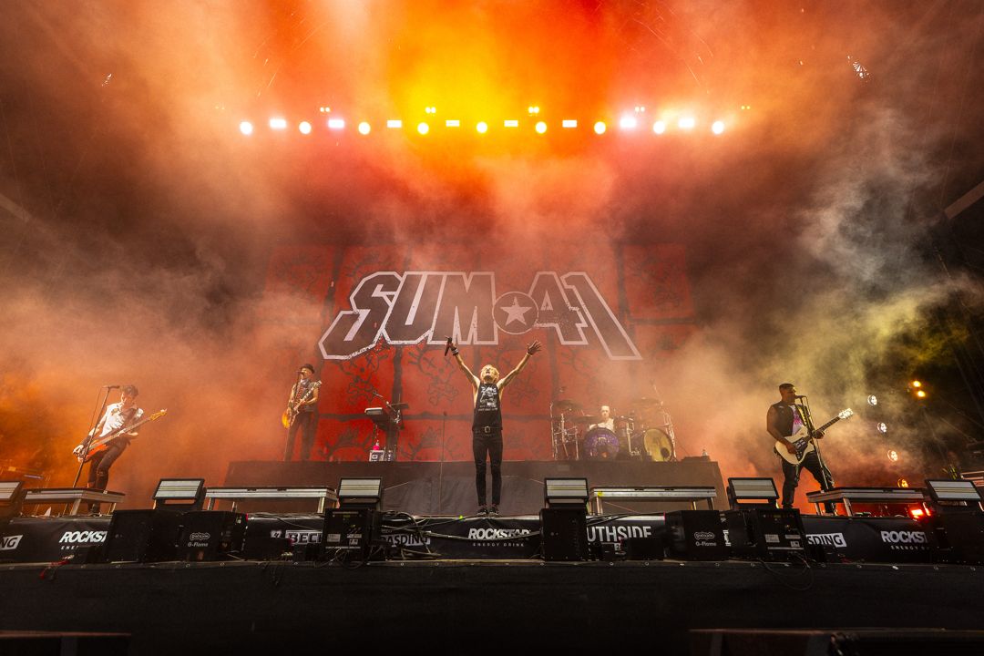 Sum 41 live in Neuhausen Ob Eck, Germany