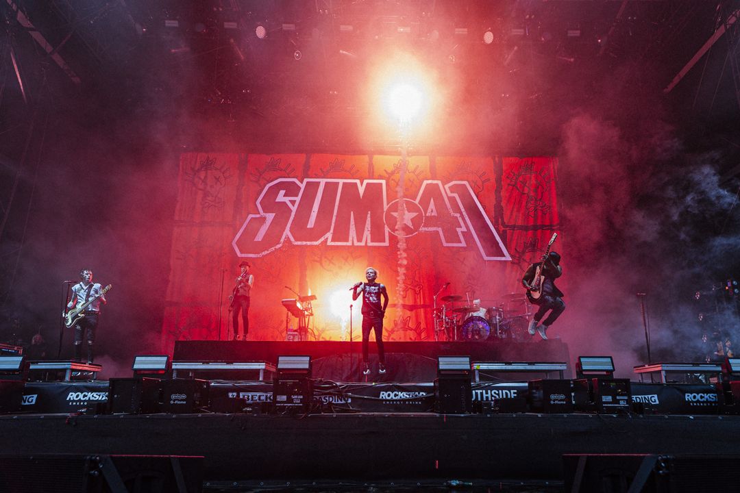 Sum 41 live in Neuhausen Ob Eck, Germany