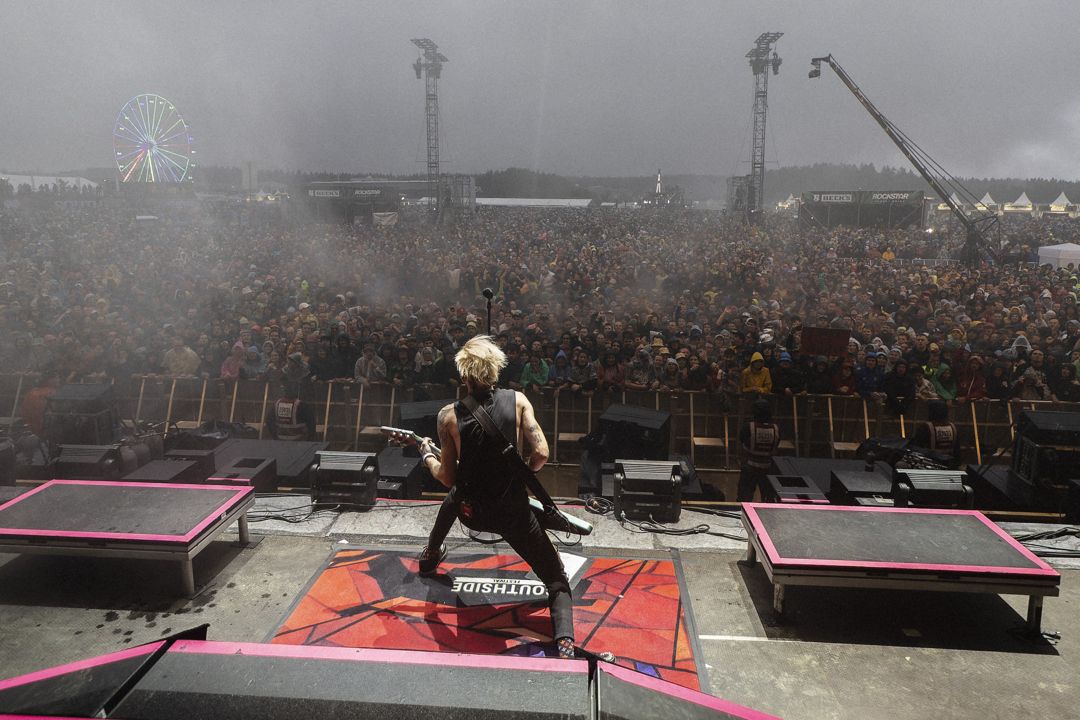 Sum 41 live in Neuhausen Ob Eck, Germany