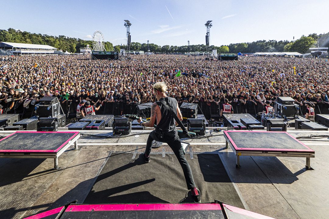 Sum 41 live in Scheessel, Germany