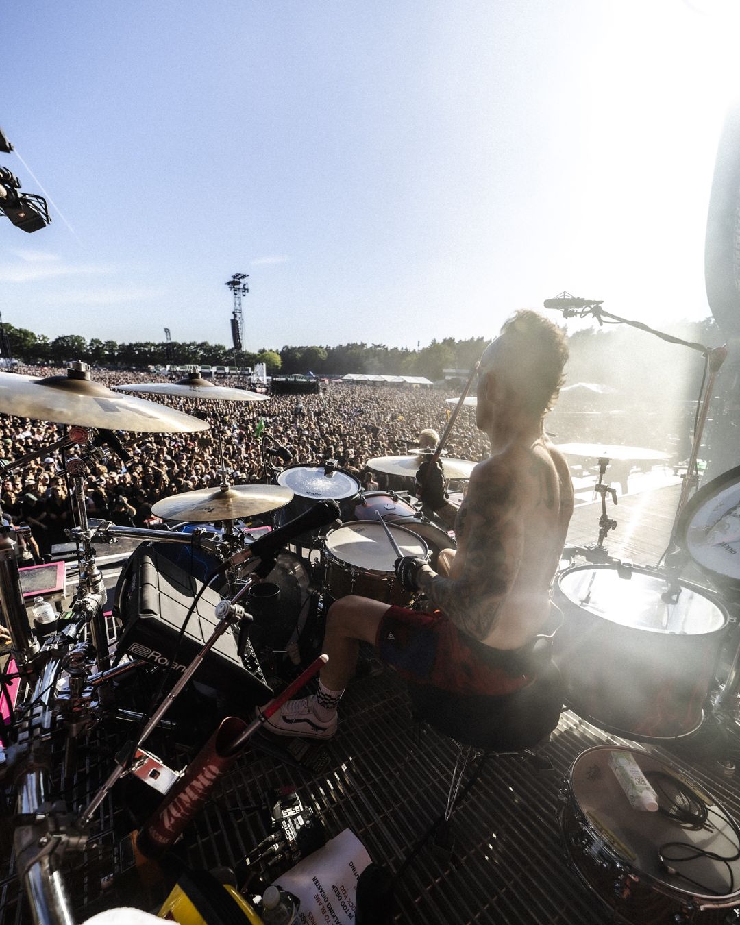 Sum 41 live in Scheessel, Germany