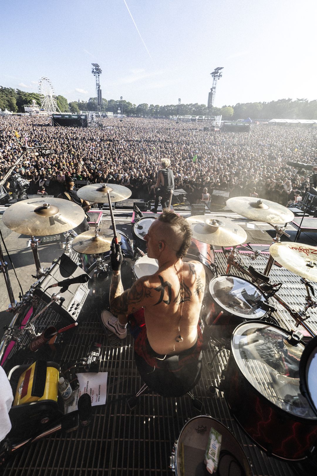 Sum 41 live in Scheessel, Germany