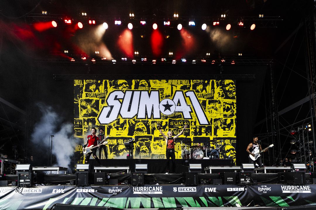 Sum 41 live in Scheessel, Germany