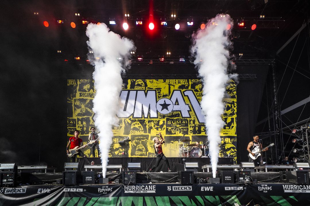 Sum 41 live in Scheessel, Germany