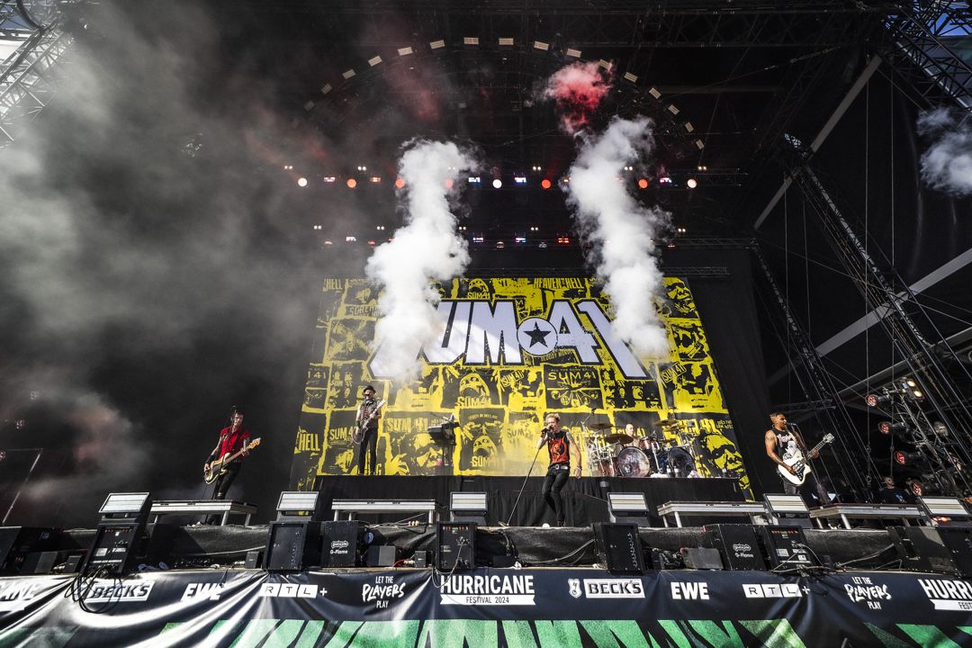 Sum 41 live in Scheessel, Germany