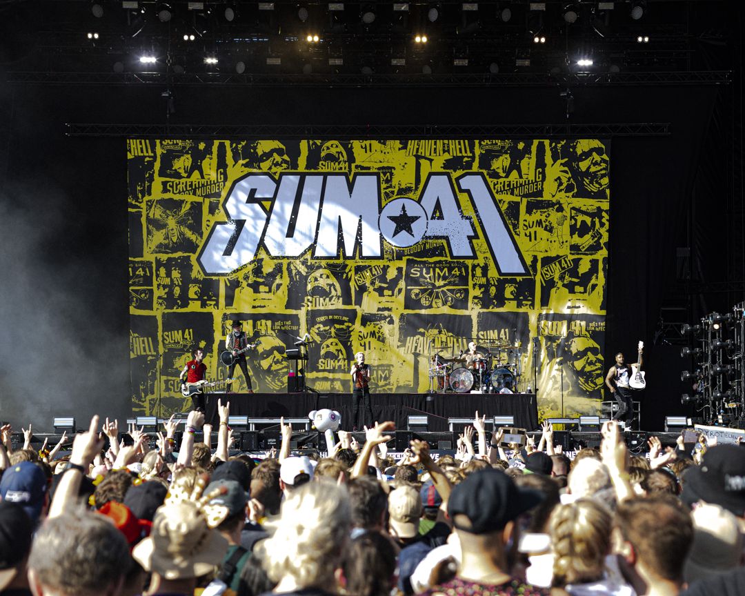 Sum 41 live in Scheessel, Germany