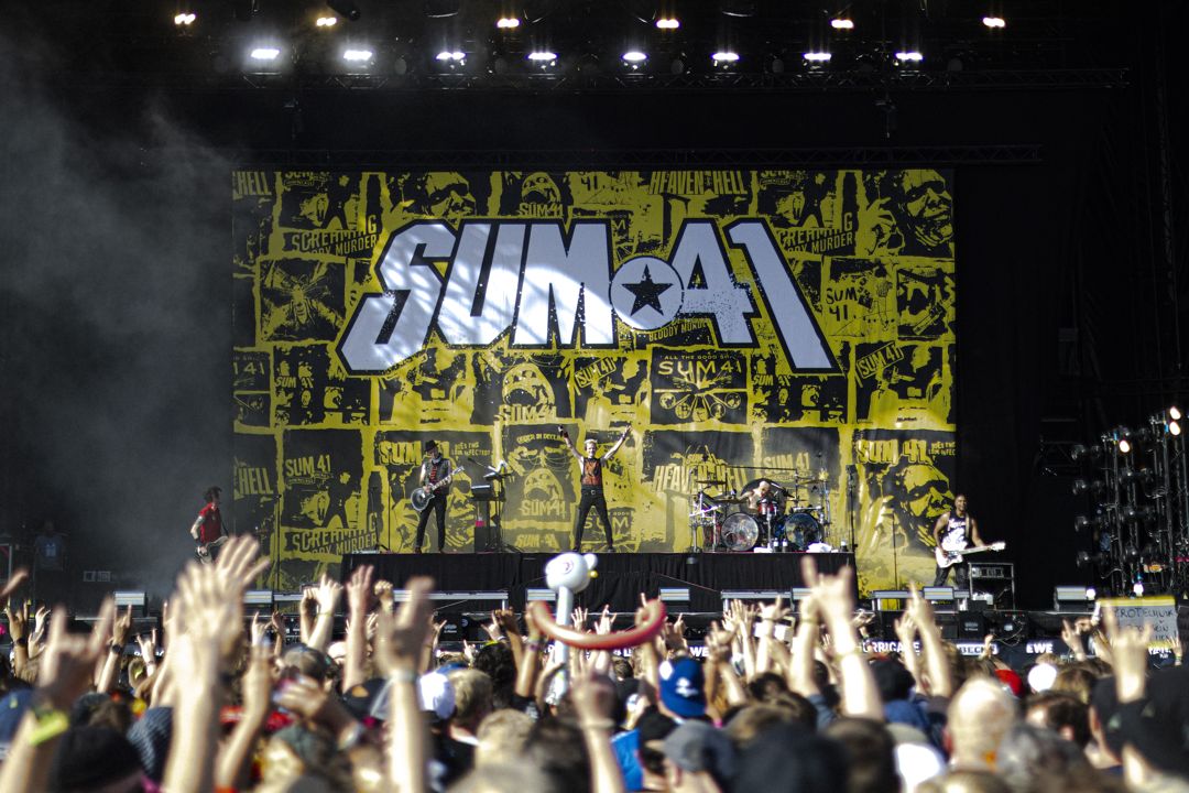 Sum 41 live in Scheessel, Germany