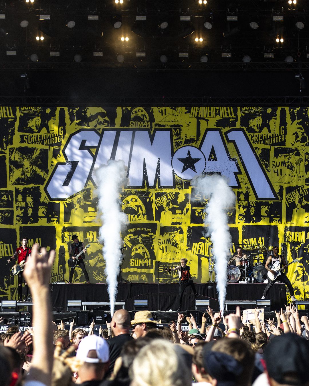 Sum 41 live in Scheessel, Germany