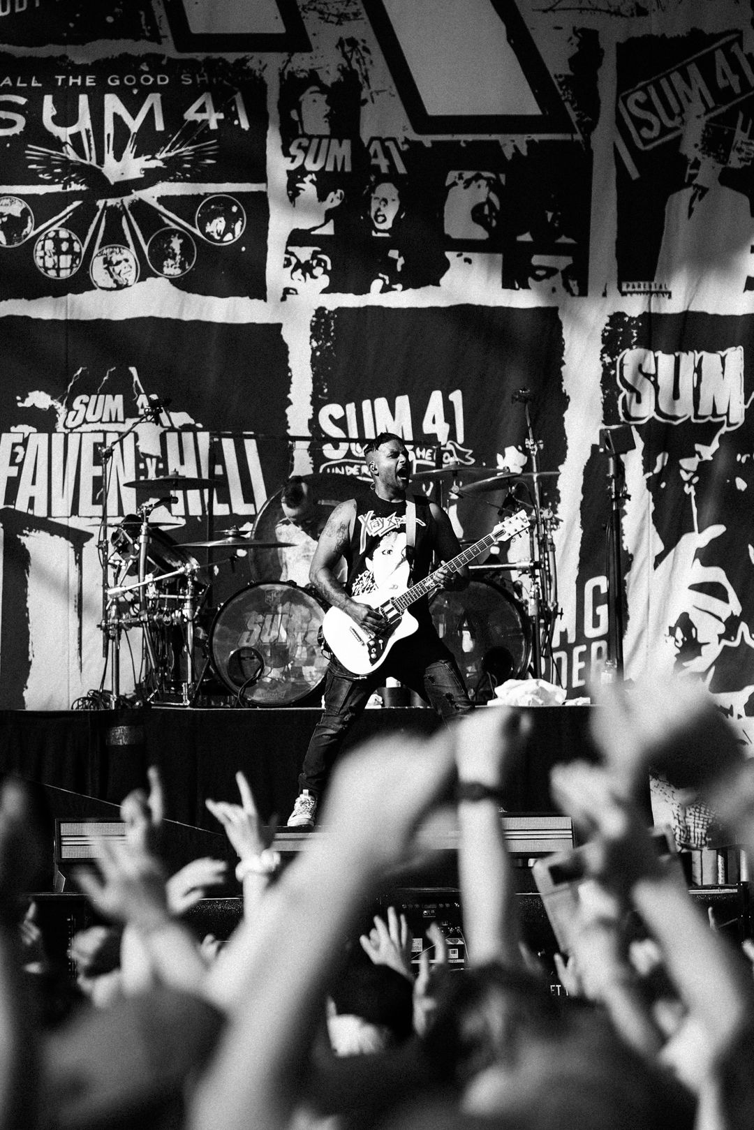 Sum 41 live in Scheessel, Germany