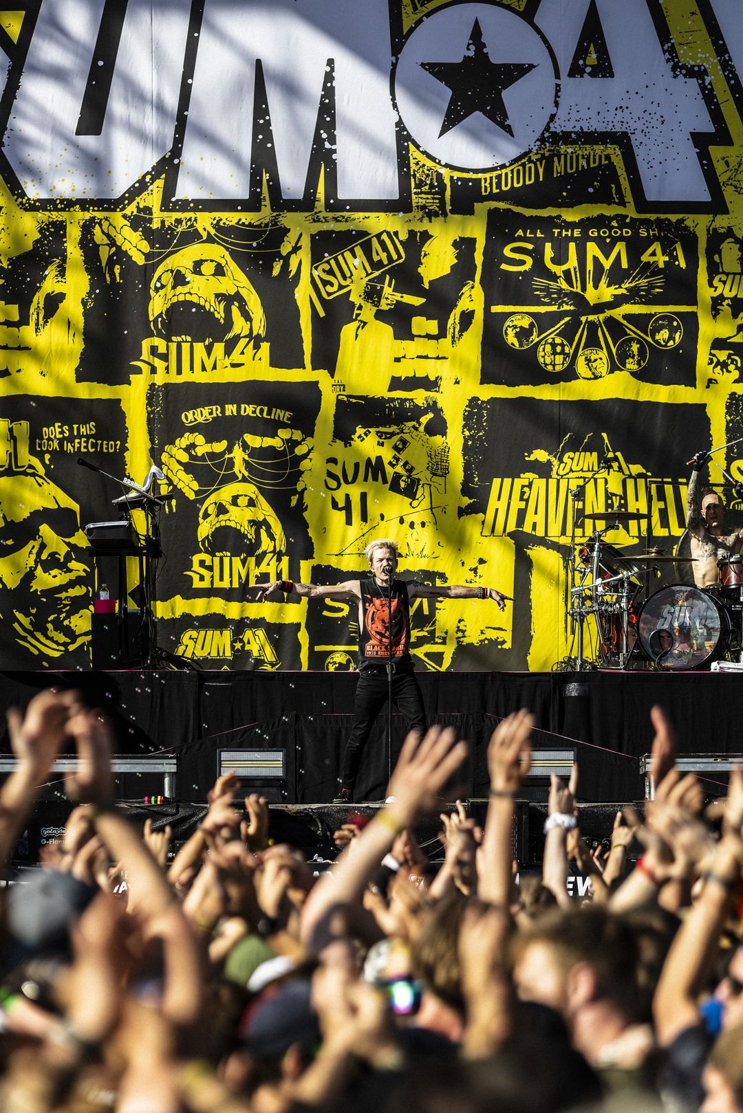 Sum 41 live in Scheessel, Germany