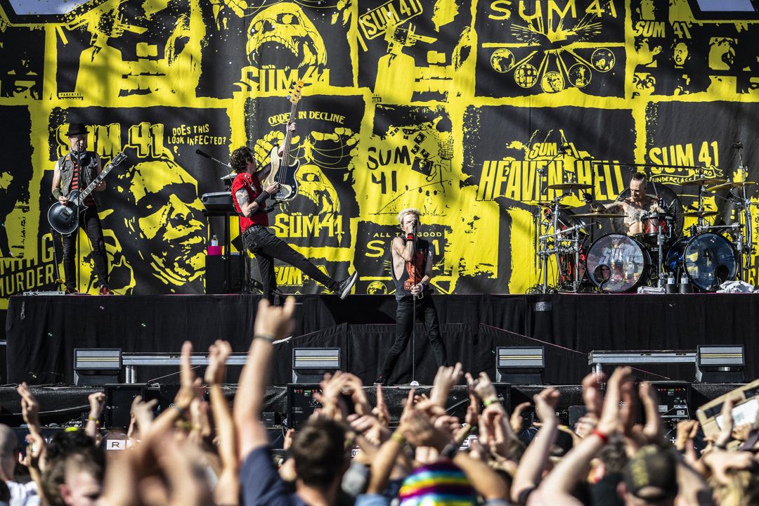 Sum 41 live in Scheessel, Germany