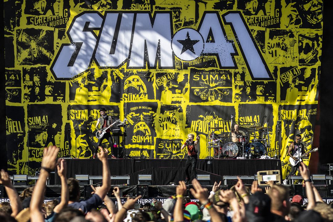 Sum 41 live in Scheessel, Germany