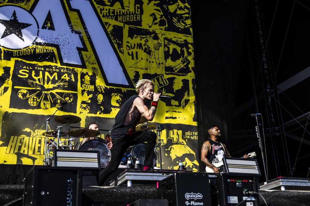 Sum 41 live in Scheessel, Germany