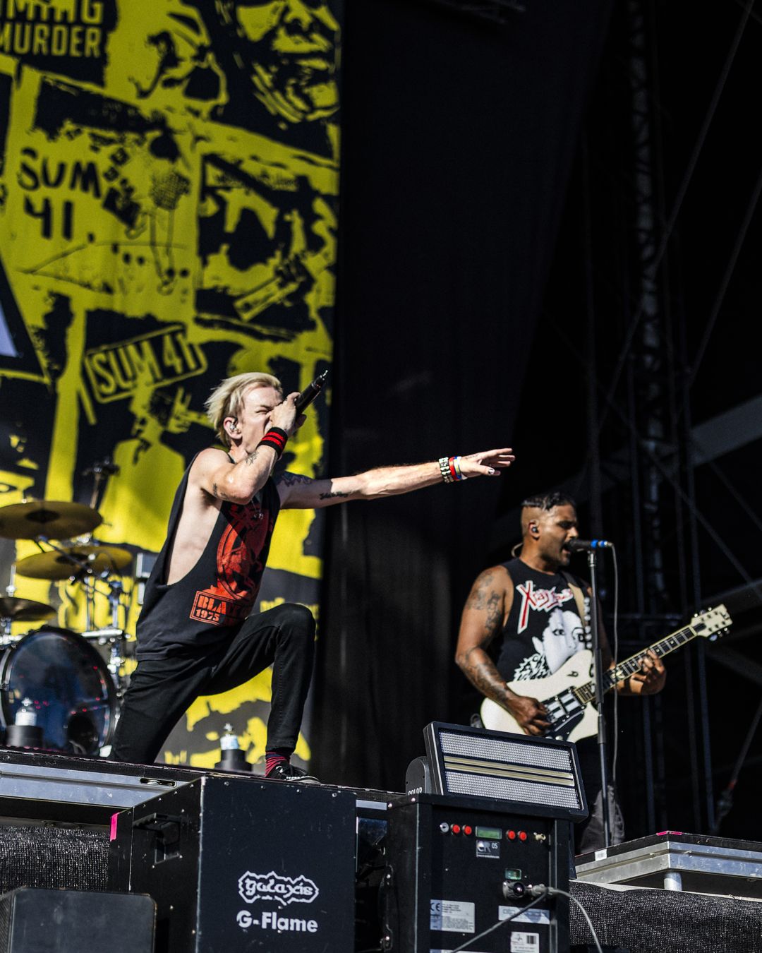 Sum 41 live in Scheessel, Germany