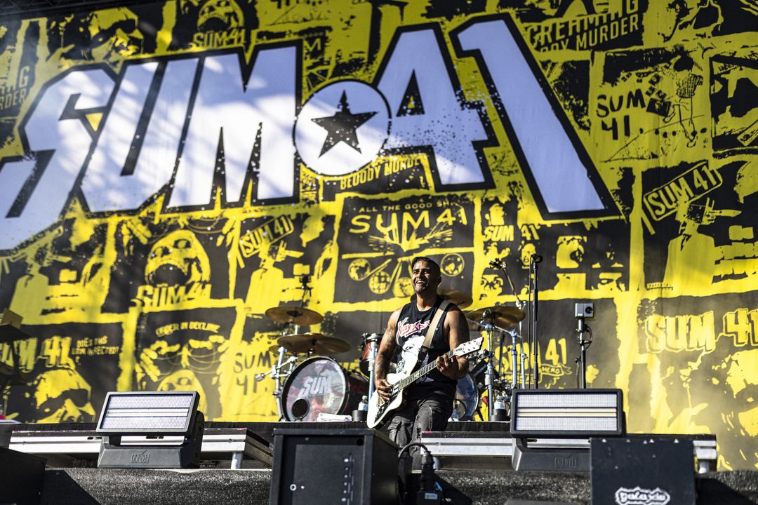 Sum 41 live in Scheessel, Germany