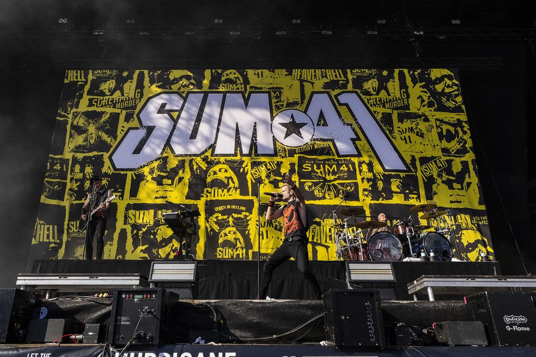 Sum 41 live in Scheessel, Germany