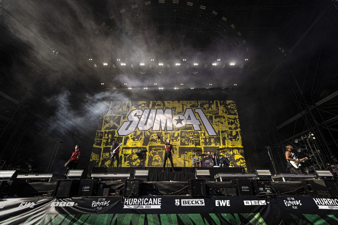 Sum 41 live in Scheessel, Germany