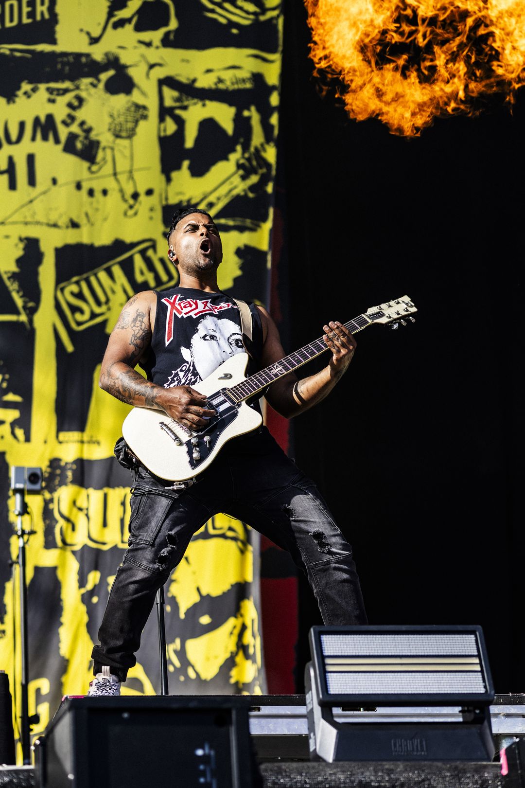 Sum 41 live in Scheessel, Germany