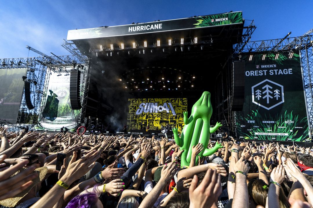 Sum 41 live in Scheessel, Germany