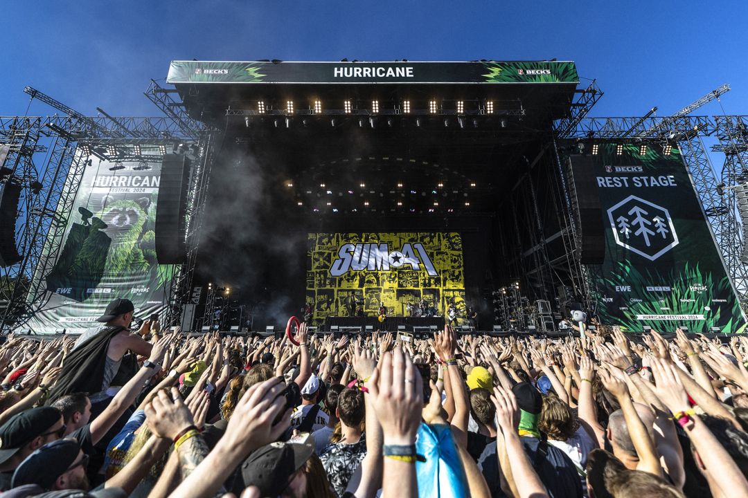 Sum 41 live in Scheessel, Germany